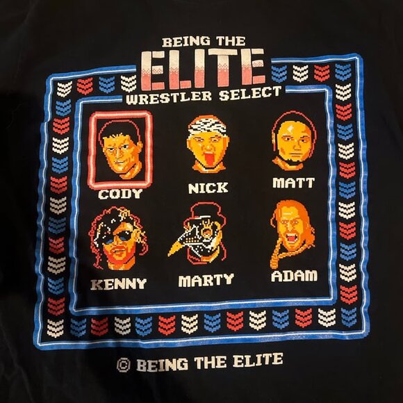 AEW ROH Pro Wrestling Tees The Elite Unisex Tee - Picture 2 of 3